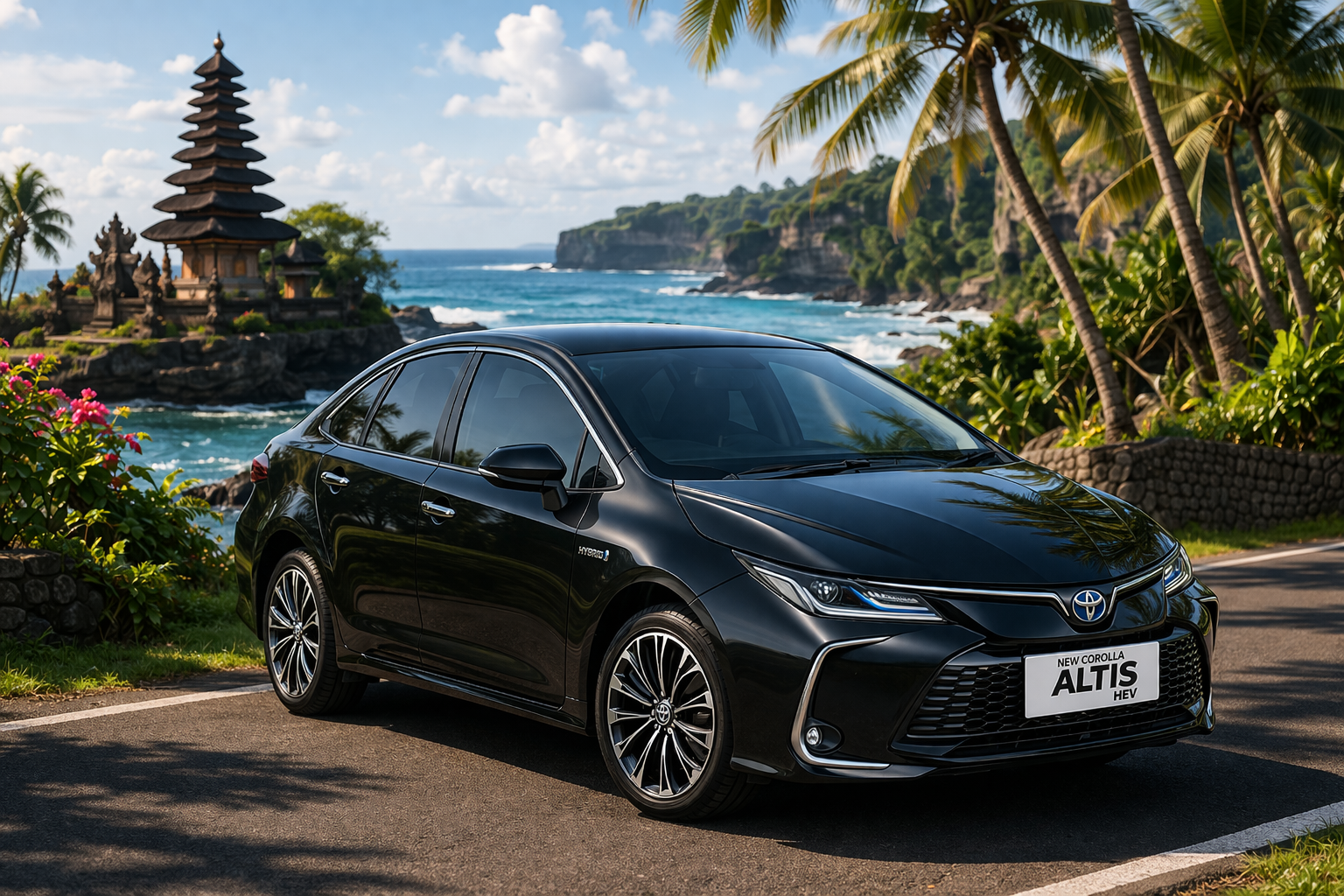 Private sedan vehicle